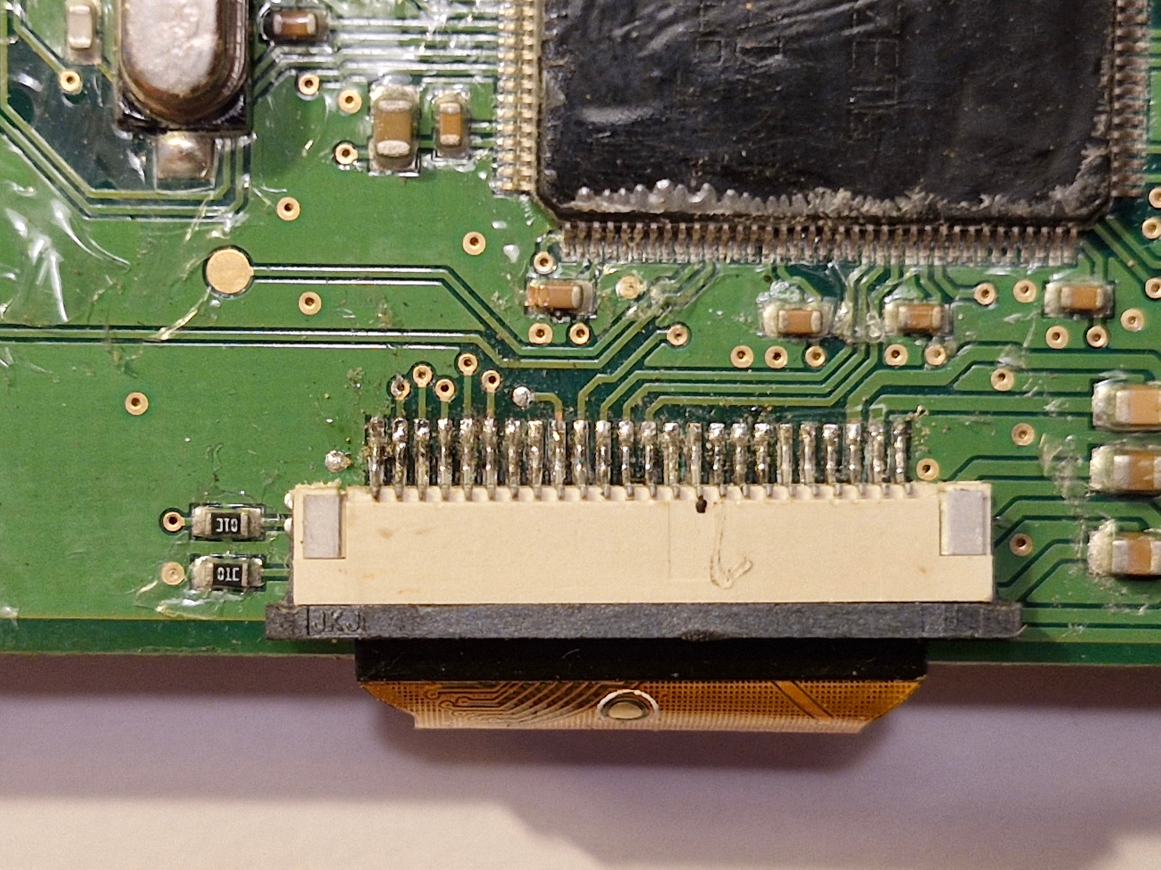 Display mit lötbarem Stecker 320 330X 420 430X 440 450X usw.