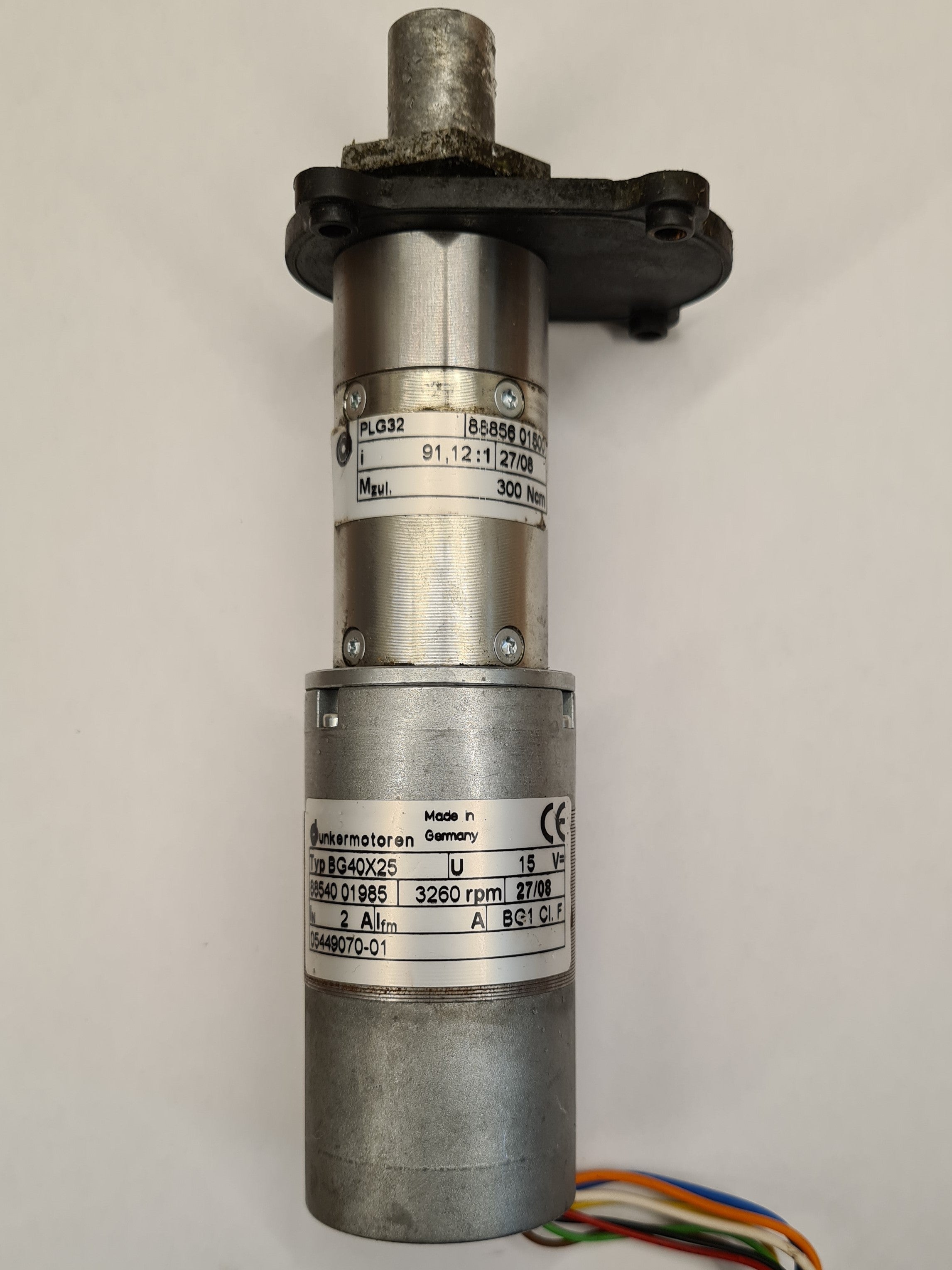 Wielmotor oude Automower 330X